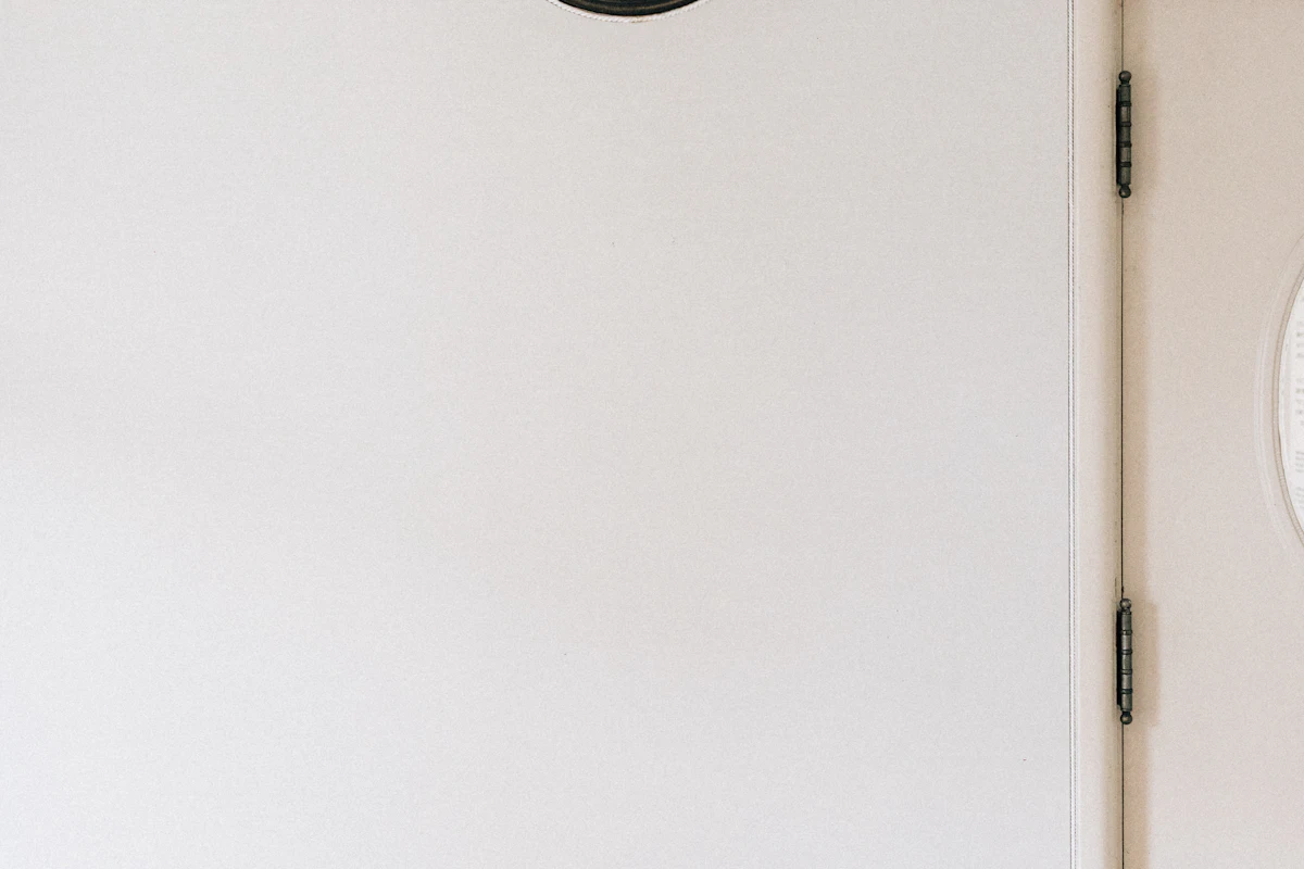 Air vent register on a home wall